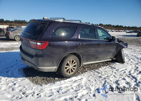 2018 Dodge Durango Sxt from USA, damaged, VIN 1C4RDJAG5JC486169